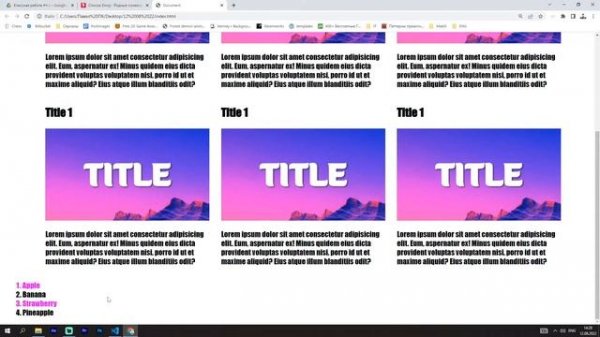 HTML + CSS | Flex-позиционирование и многое другое