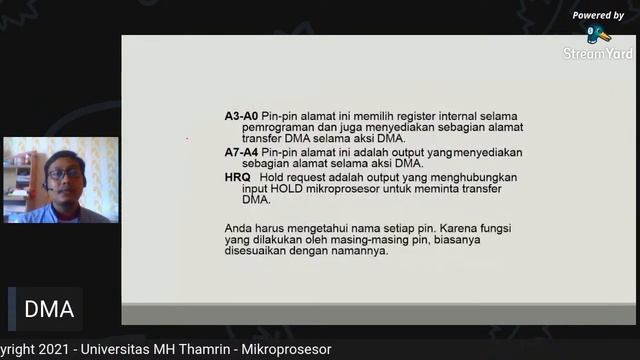 Materi Pertemuan 12 - Direct Memory Access смотреть онлайн