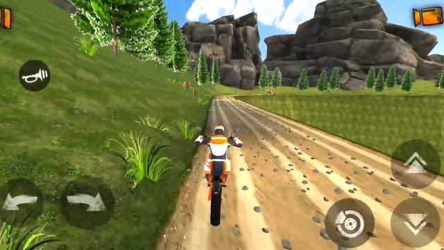 Offroad Bike Motorcycle Racing Simulator 3D - Extreme Bike Race Stunt - Best Android Gameplay смотреть онлайн