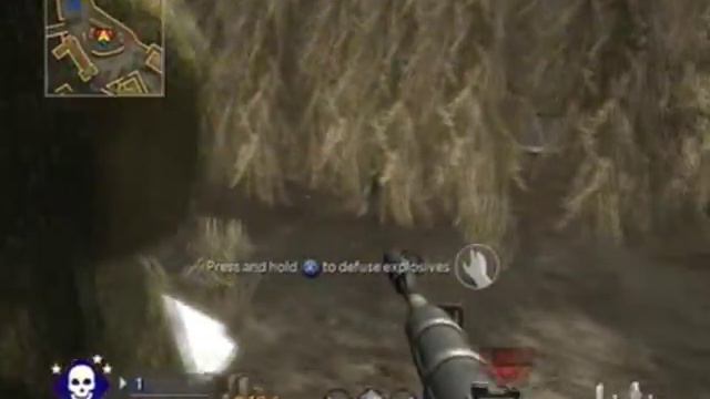 COD:WaW Search & Destroy on Knee Deep смотреть онлайн