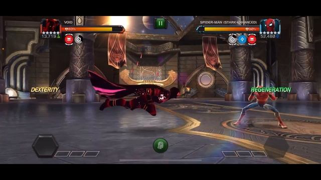 MCOC Act 7.2.3 Full Path Buffet + Aspect of War + Safeguard + Heal Reversal w/ Punisher 2099 Boss смотреть онлайн