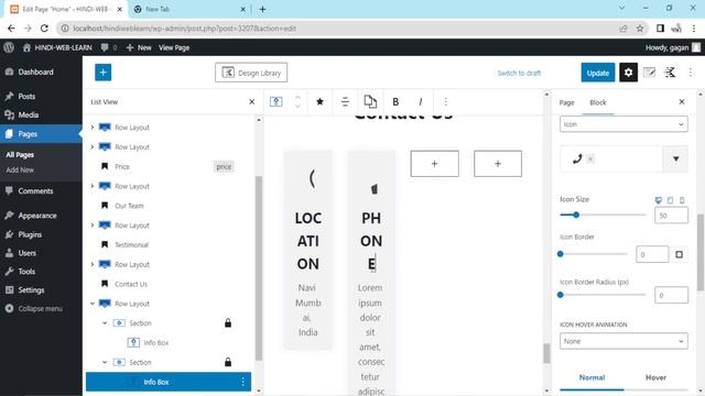 How to create contact us section using Gutenberg block editor in WordPress Website смотреть онлайн