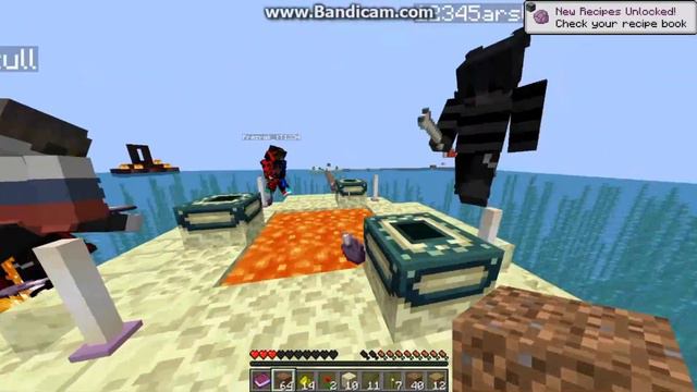 ВЫЖИВАНИЕ НА СКАЙБЛОКЕ В КИСЛОТНОМ ОКЕАНЕ В 5 ЧЕЛОВЕК! МАЙНКРАФТ СКАЙ БЛОК смотреть онлайн