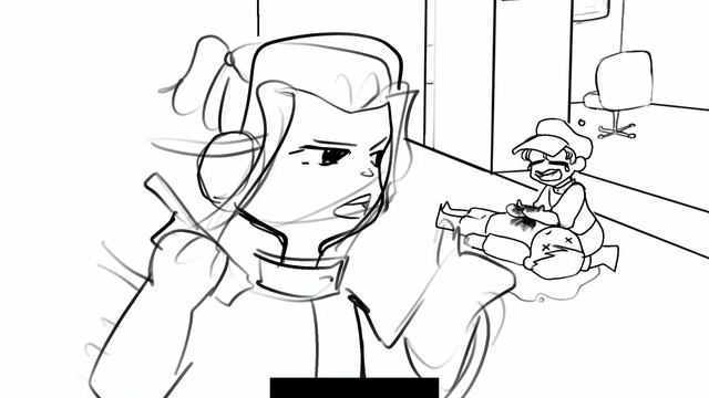 Маленькая банда Винди | Among us скетч-анимация смотреть онлайн