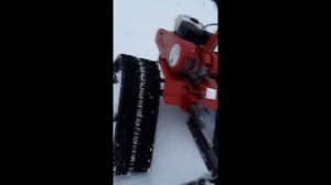 гусеничный привод на мотоблоке НЕВА и САЛЮТ