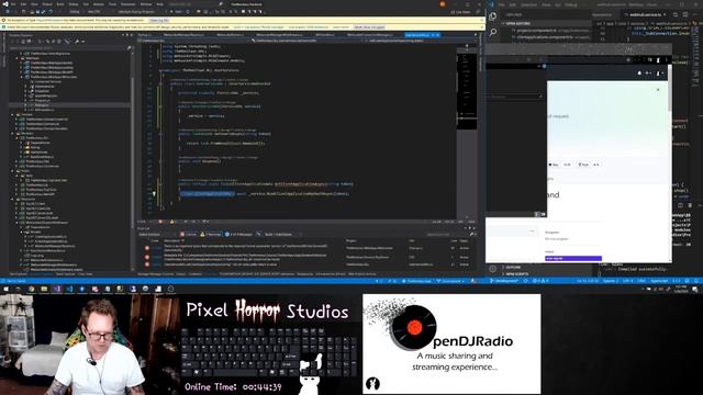 Day 12 - The Monitaur - Added WebSocket WebsocketsSimple Server with Authentication Asp.NET Core 3. смотреть онлайн