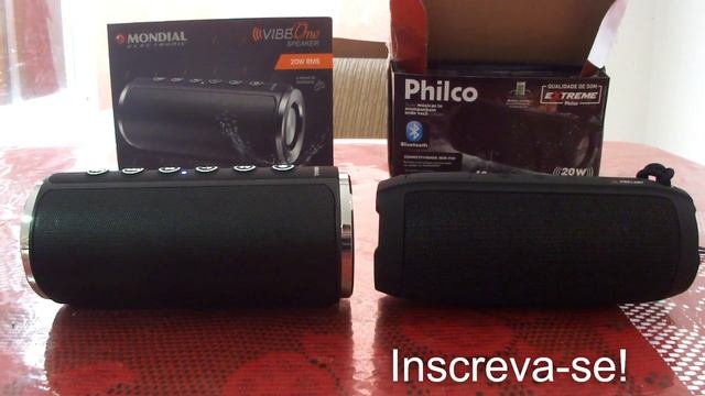 Philco PBS16BT vs Mondial Vibe One Comparativo Sound Battle смотреть онлайн