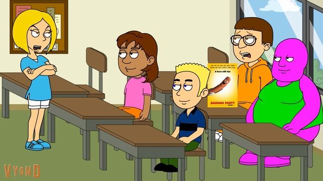 Johnny Test and Dora Bring an NC-17 Rated Movie to School смотреть онлайн