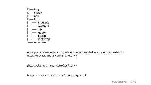 JavaScript : Angular2 too many file requests on load смотреть онлайн
