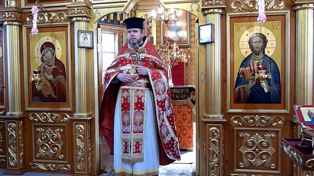 В Неделю о слепом . Проповедь. смотреть онлайн