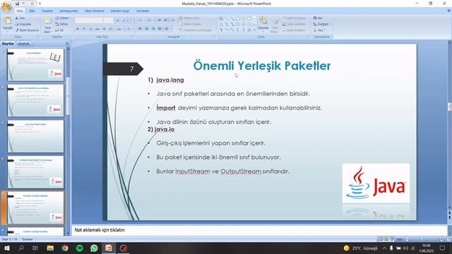 8 - Java da Paket Kavramı Ve Kullanımı смотреть онлайн