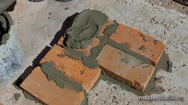 Кирпичная кладка угла в 1 кирпич "Однорядная система перевязки" - [© masterkladki] смотреть онлайн