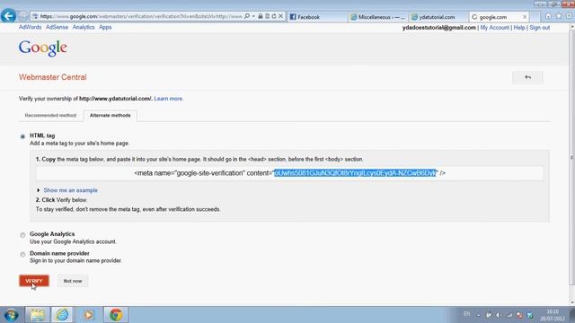 How to connect your Wordpress site to Webmaster Tools смотреть онлайн