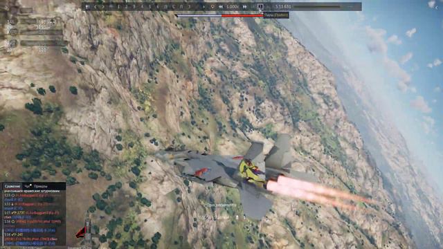 War Thunder | How use AIM-9M on F-15A смотреть онлайн