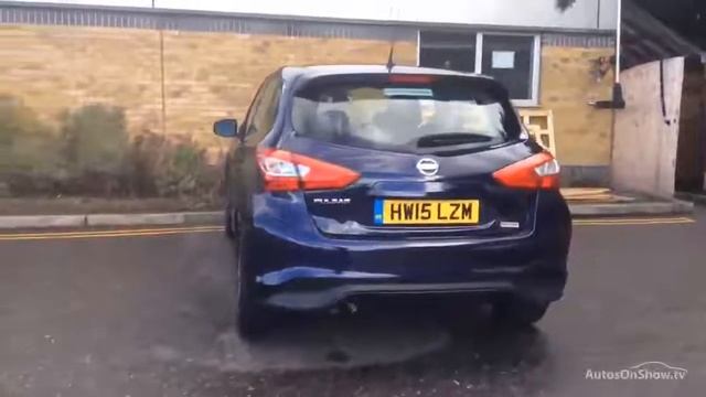 NISSAN PULSAR ACENTA DIG-T XTRONIC BLUE 2015 смотреть онлайн