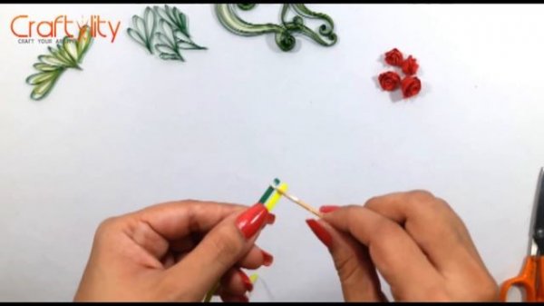 DIY Paper Quilling Flowers Cards Tutorial Art: How to make Paper Quilling Rose Flower Card Ideas