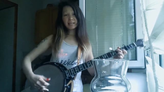 Janna Kim - "Western Dream" banjo song смотреть онлайн