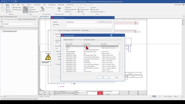 EPLAN PDF Export. How to make your own scheme for the PDF Export? смотреть онлайн
