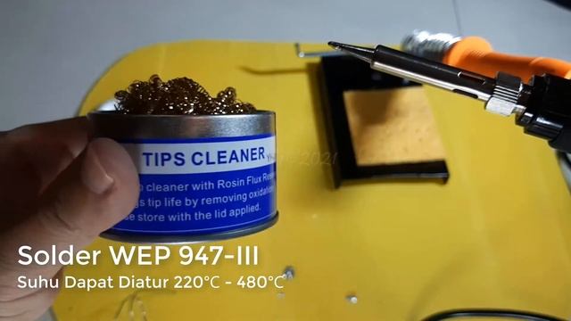 Solder WEP 947-III Adjustable temp 220 C-480 C смотреть онлайн