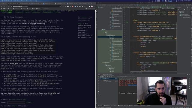 Advent of Code 2020, Day 7 Part 1 | Kotlin смотреть онлайн