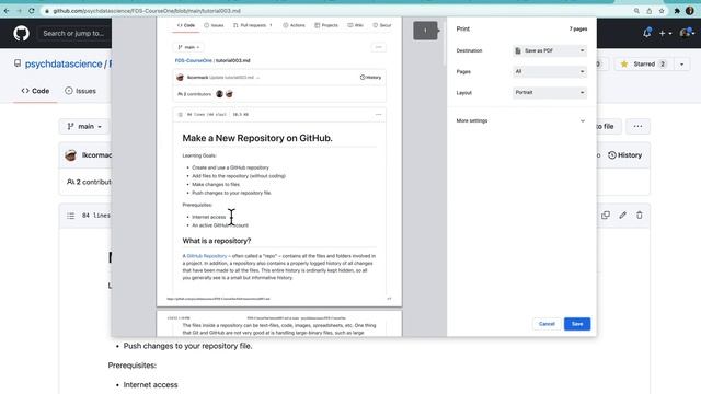 How to make a PDF out of a GitHub MarkDown File смотреть онлайн
