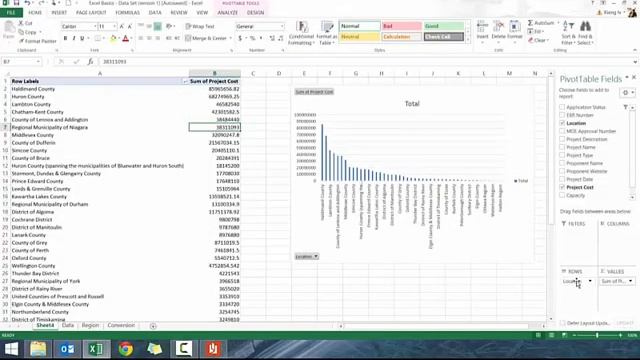 Introduction to Excel Basics - Module 8 (Graphing) смотреть онлайн