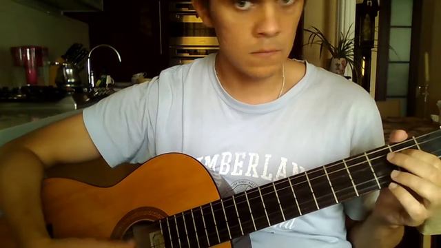 The melody from the scene of meeting of Siro and Jen at the market - MK Conquest - guitar cover смотреть онлайн