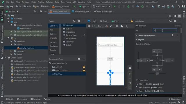 How to use Auto Format EditText Android Studio || how to remove comma auto format EditText смотреть онлайн