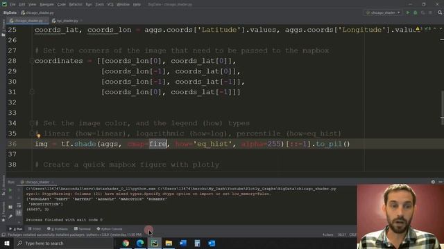 Mapping over 1 Million points with Plotly Datashader смотреть онлайн