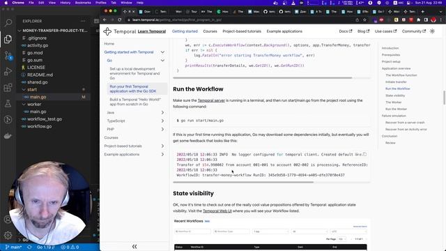 GoLang #199 - Getting started with Temporal смотреть онлайн