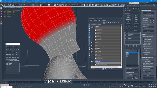 Making A Skin Weight Proxy For Collars And Head Pieces Using 3ds Max смотреть онлайн