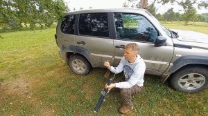 Установка запаски на Lada Niva Travel. Отзыв реального владельца.