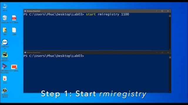 Demo - Java Remote Method Invocation (Java RMI) смотреть онлайн