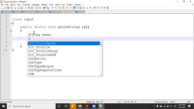 Java-14-Stream and Stream Classes, Inputstreamreader class смотреть онлайн