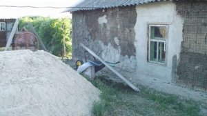 Штукатурка Саманного дома Продолжение.