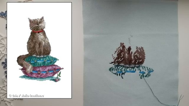 ПРОЦЕССЫ ноября / Вышивка крестом смотреть онлайн