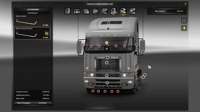Euro Truck Simulator 2 - Episode 30 - Freightliner Argosy Customisation. смотреть онлайн