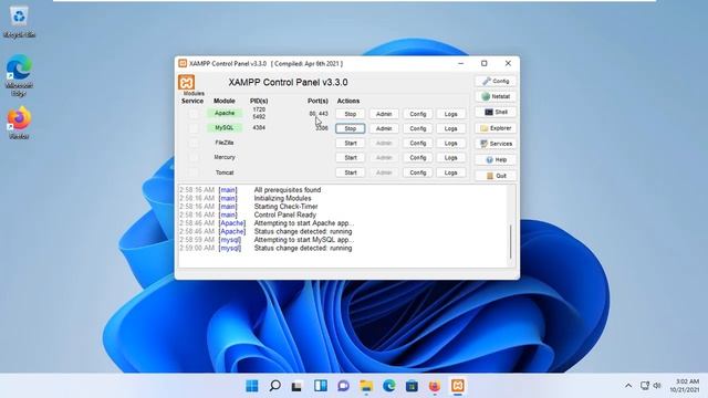 How To Install XAMPP Server For Windows 11 | XAMPP Step by Step install process | XAMPP windows 11 смотреть онлайн