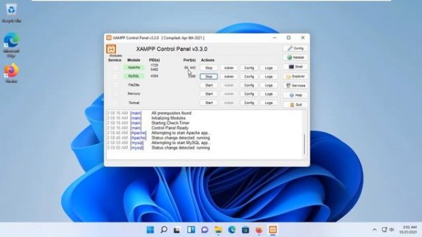 How To Install XAMPP Server For Windows 11 | XAMPP Step by Step install process | XAMPP windows 11