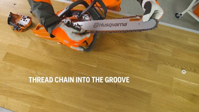 Husqvarna Chainsaws - Unbox and assemble chainsaw tool less (445) смотреть онлайн