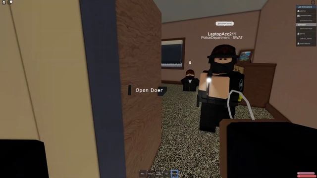 SWAT TEAM OPEN UP!! Roblox Police Raid Simulator!! смотреть онлайн