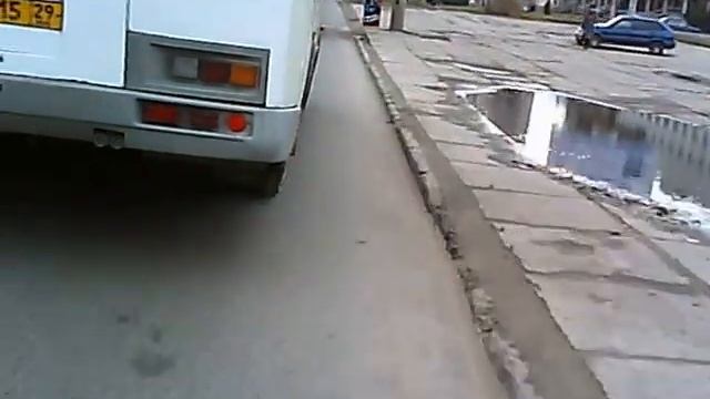 На скутере по городу. Архангельск, осень 2010. AEE MD80 смотреть онлайн