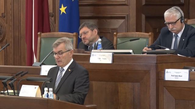 Baltijas Asamblejas 38.sesija смотреть онлайн