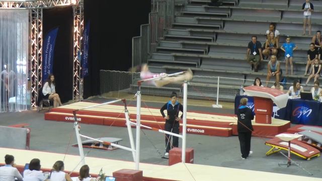 Chloé Le Rolland (2005) Barres - Championnats de France Elite 2017 смотреть онлайн