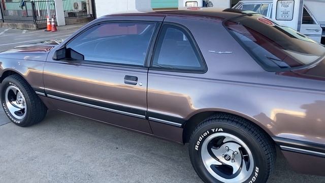 1987 Ford Thunderbird V8 Survivor! смотреть онлайн