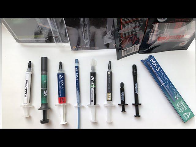 Термопасты тест, Kryonaut Extreme, Thermalright TF8, PHANTEKS PH-NDC и др смотреть онлайн