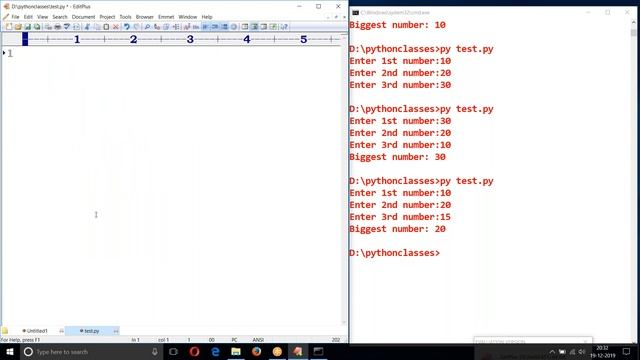 Python Tutorials | Flow Control Part - 1 | Class - 10 | by Mahesh sir смотреть онлайн