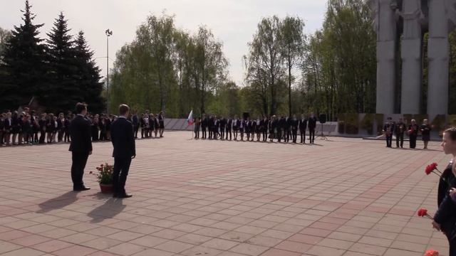 Гимназия 11, Линейка День Победы, 4 мая 2018 года
