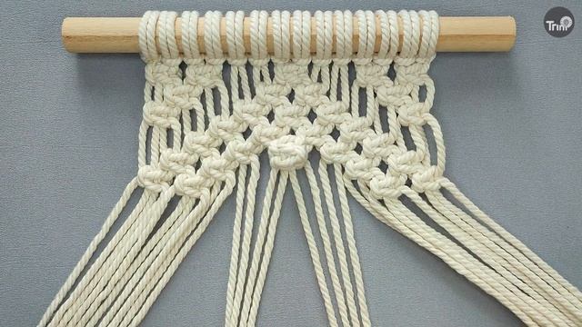 How To Make Macrame Shelf Berry Knot | Collaboration With @Mega Art Corner | Macrame Hanging Shelf