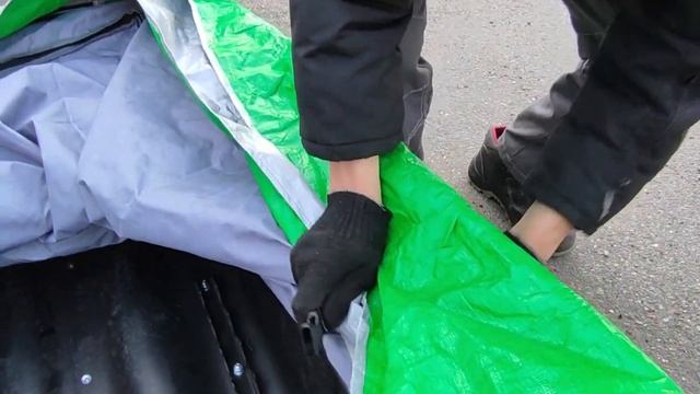 Зимняя рыбалка - ЛЕГКО!!! Супер сани-палатка от Тофалар смотреть онлайн
